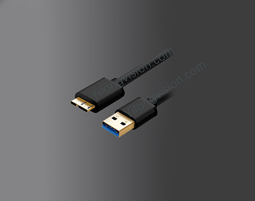 長安工業相機專用Micro USB3.0高柔帶螺絲鎖扣線材
